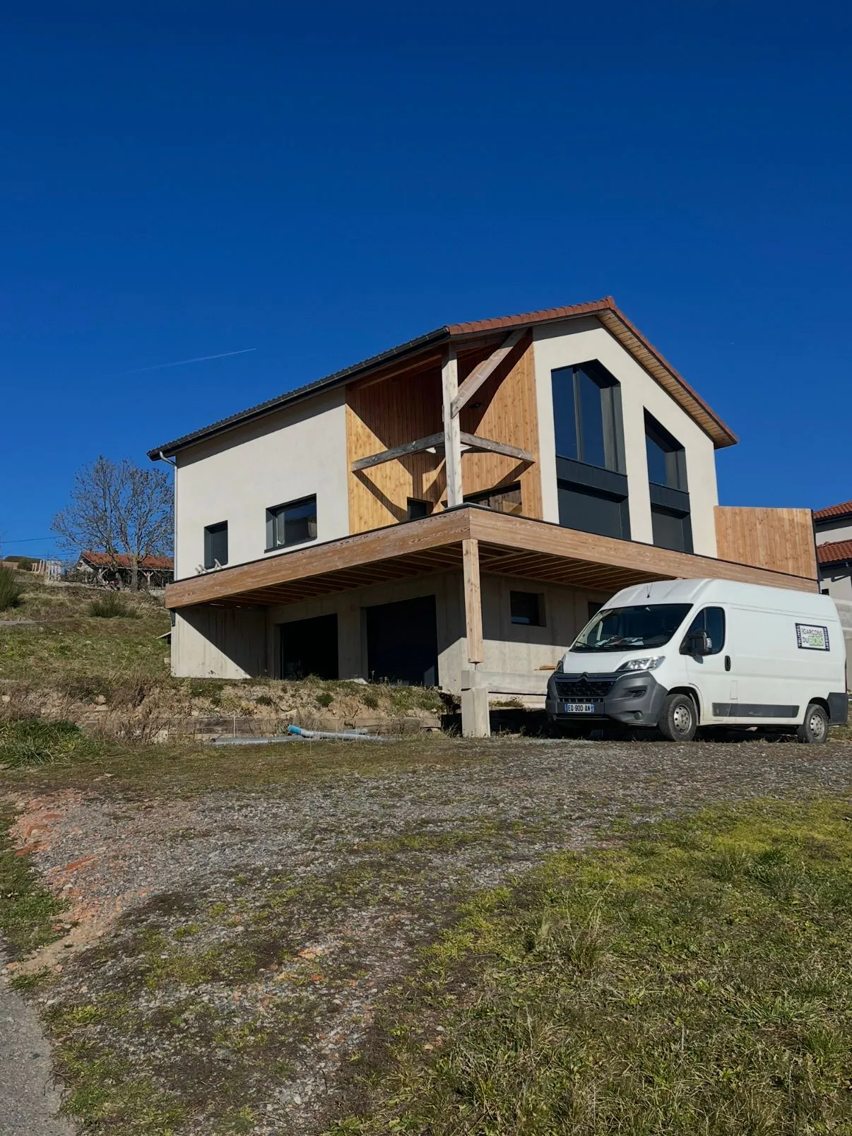 Villa à ossature bois, Monts du Forez