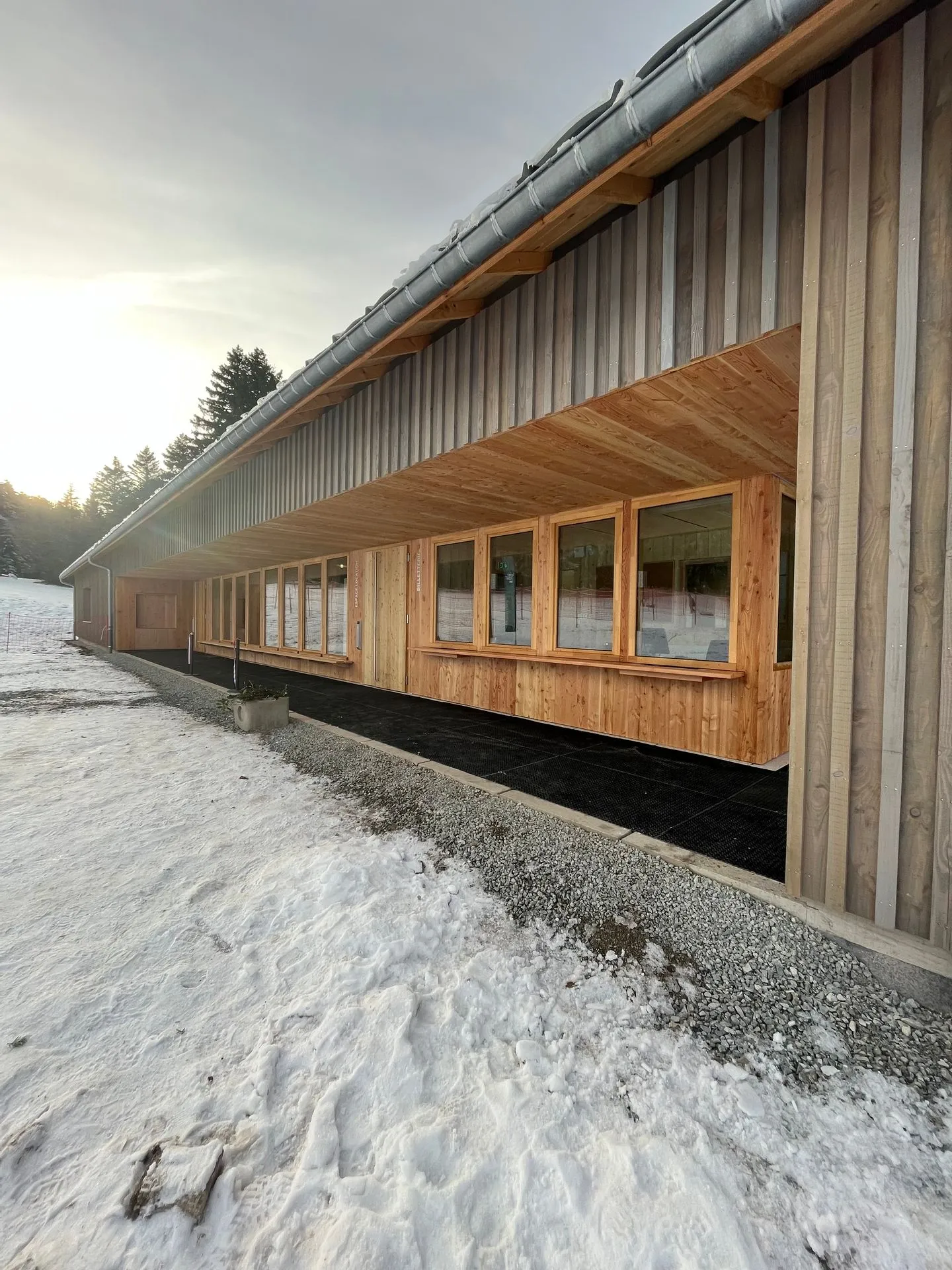 Salle hors sac du col de la Loge