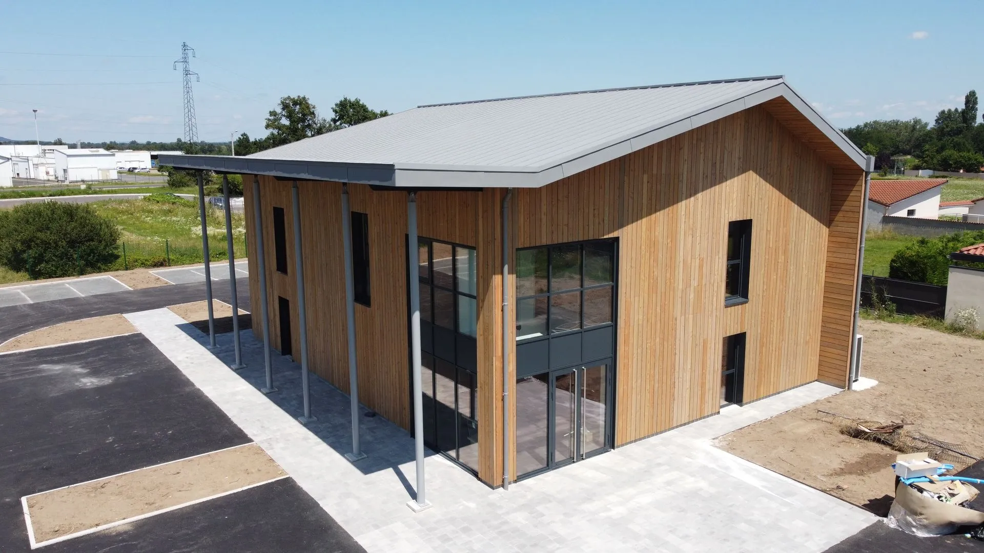 Maisons, extensions et surélévations en ossature bois.