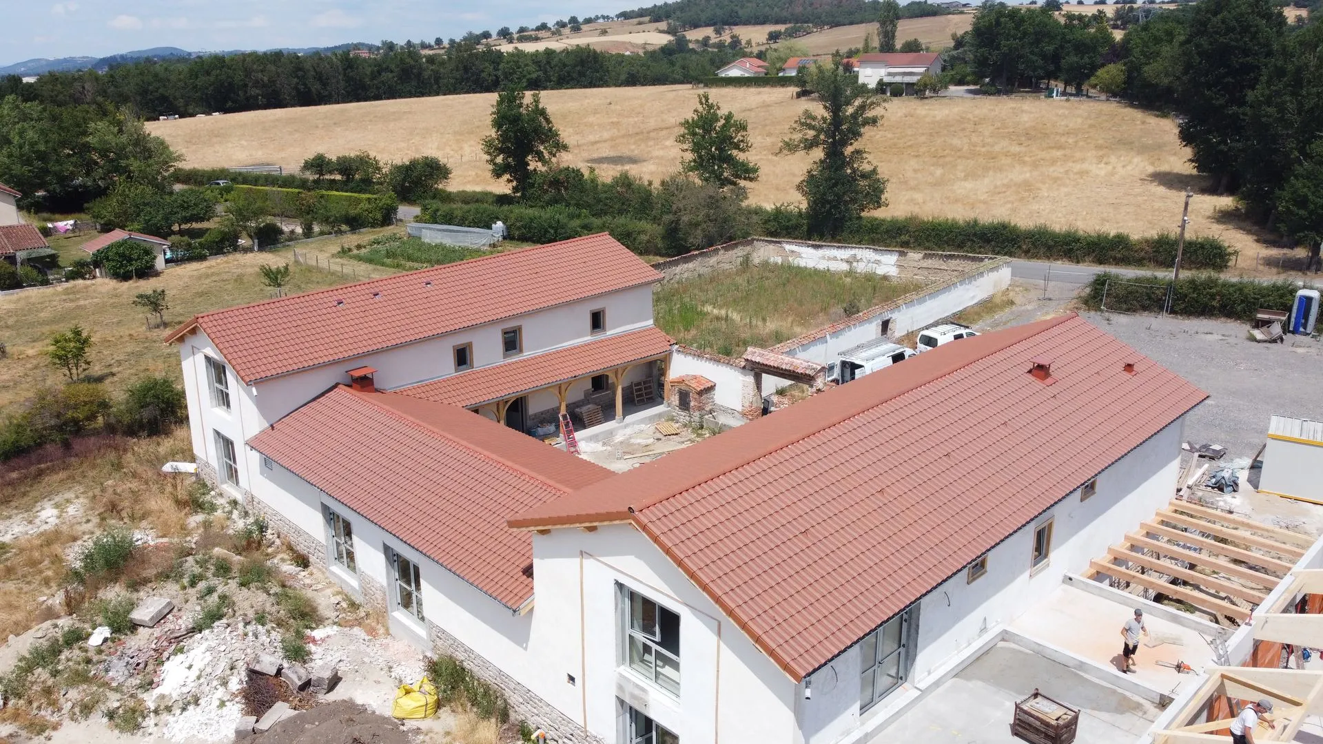 Réhabilitation d'une ferme forézienne